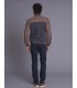 Sweat zippe delahaye 052gris