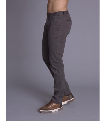 Pantalon chino delahaye 115gris