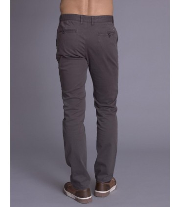 Pantalon chino delahaye 115gris