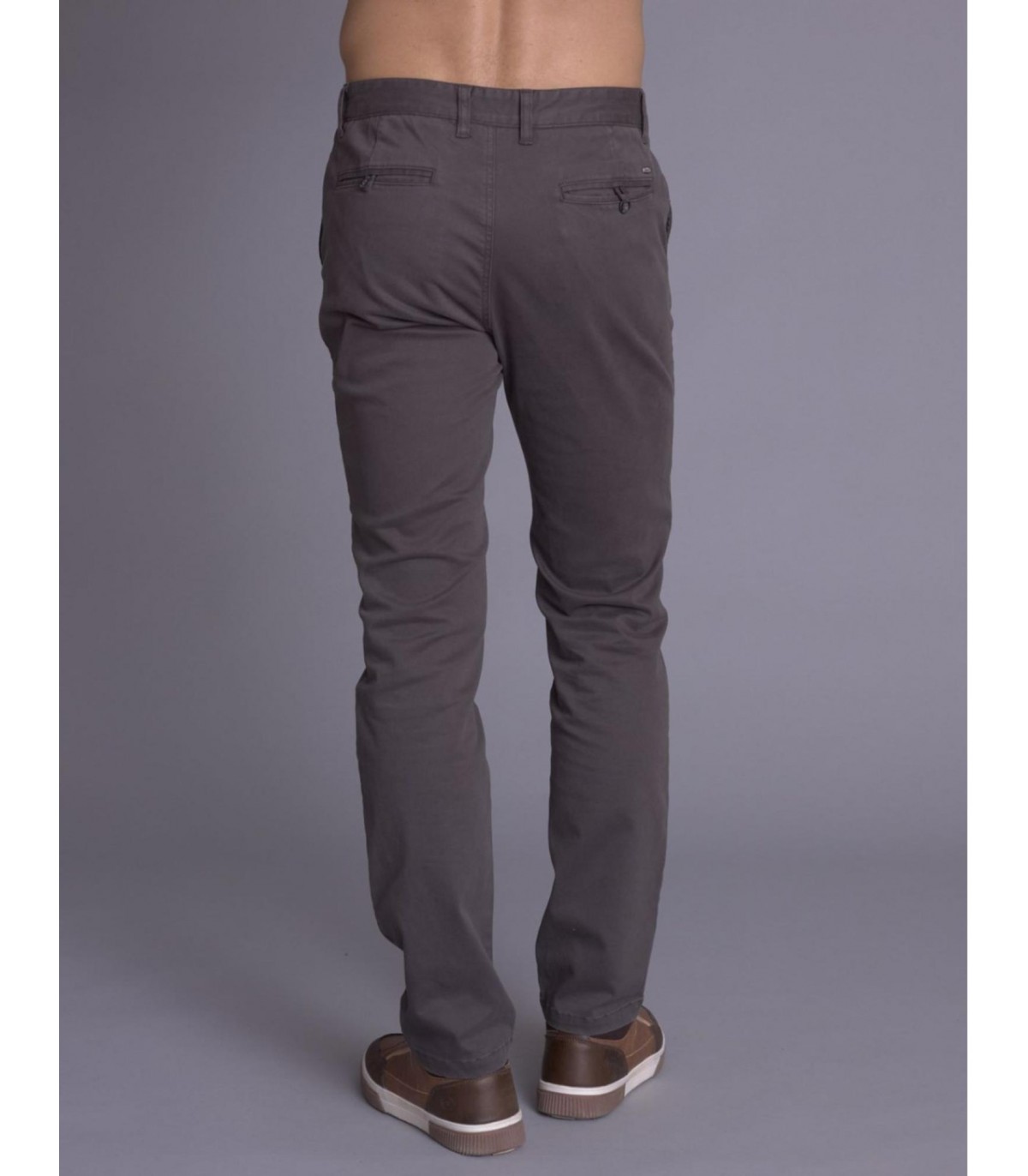 Pantalon chino delahaye 115gris