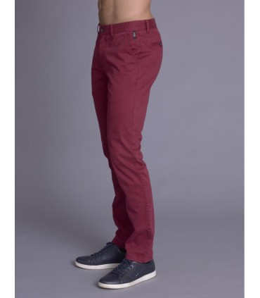 Pantalon chino delahaye 834bordeaux