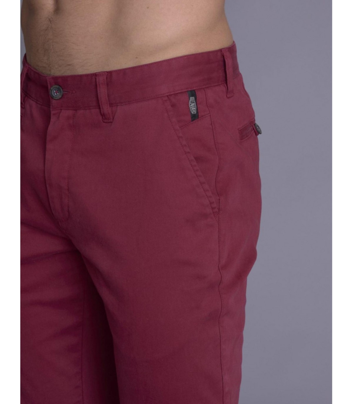 Pantalon chino delahaye 834bordeaux