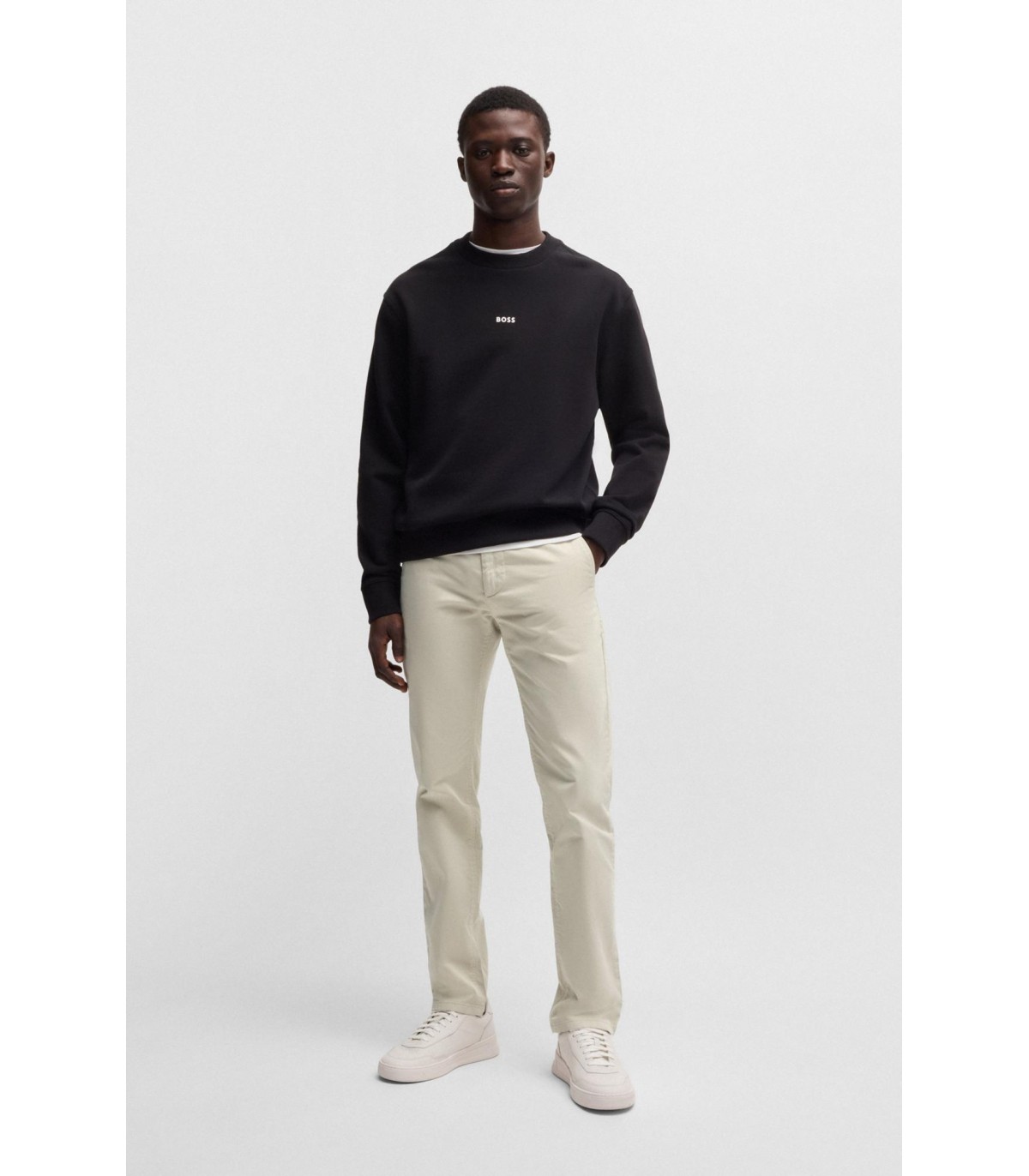 Pantalon chino boss orange 271lightbeige