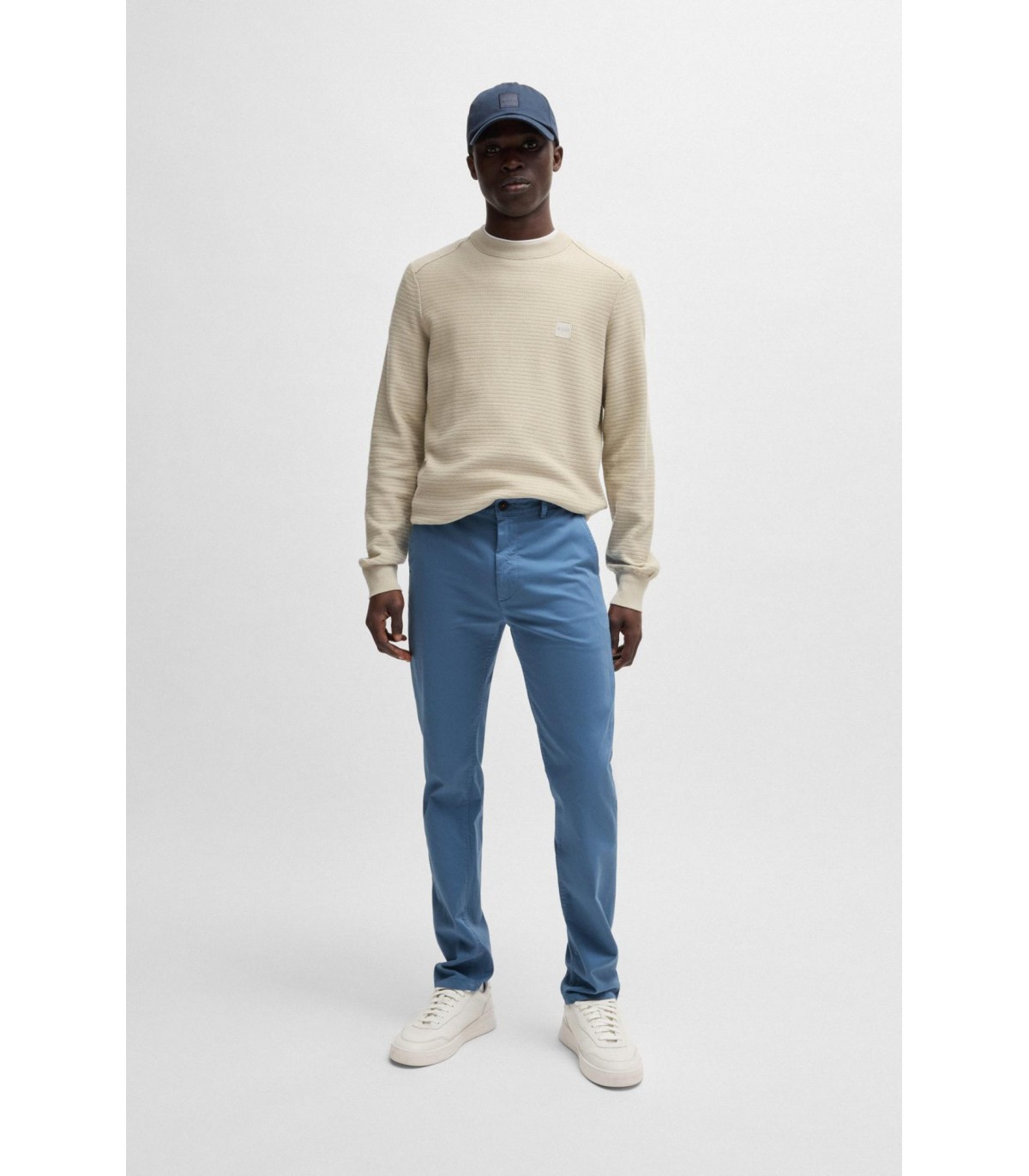 Pantalon chino boss orange 459pastelblue