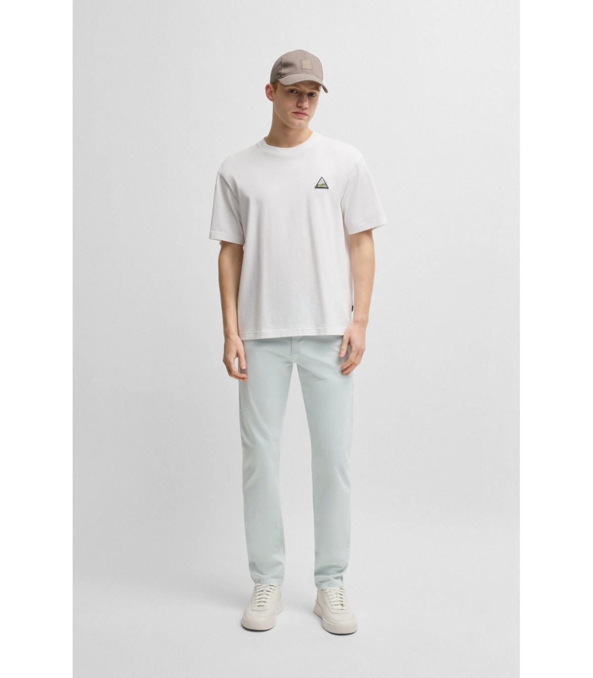 Pantalon chino boss orange 474openblue