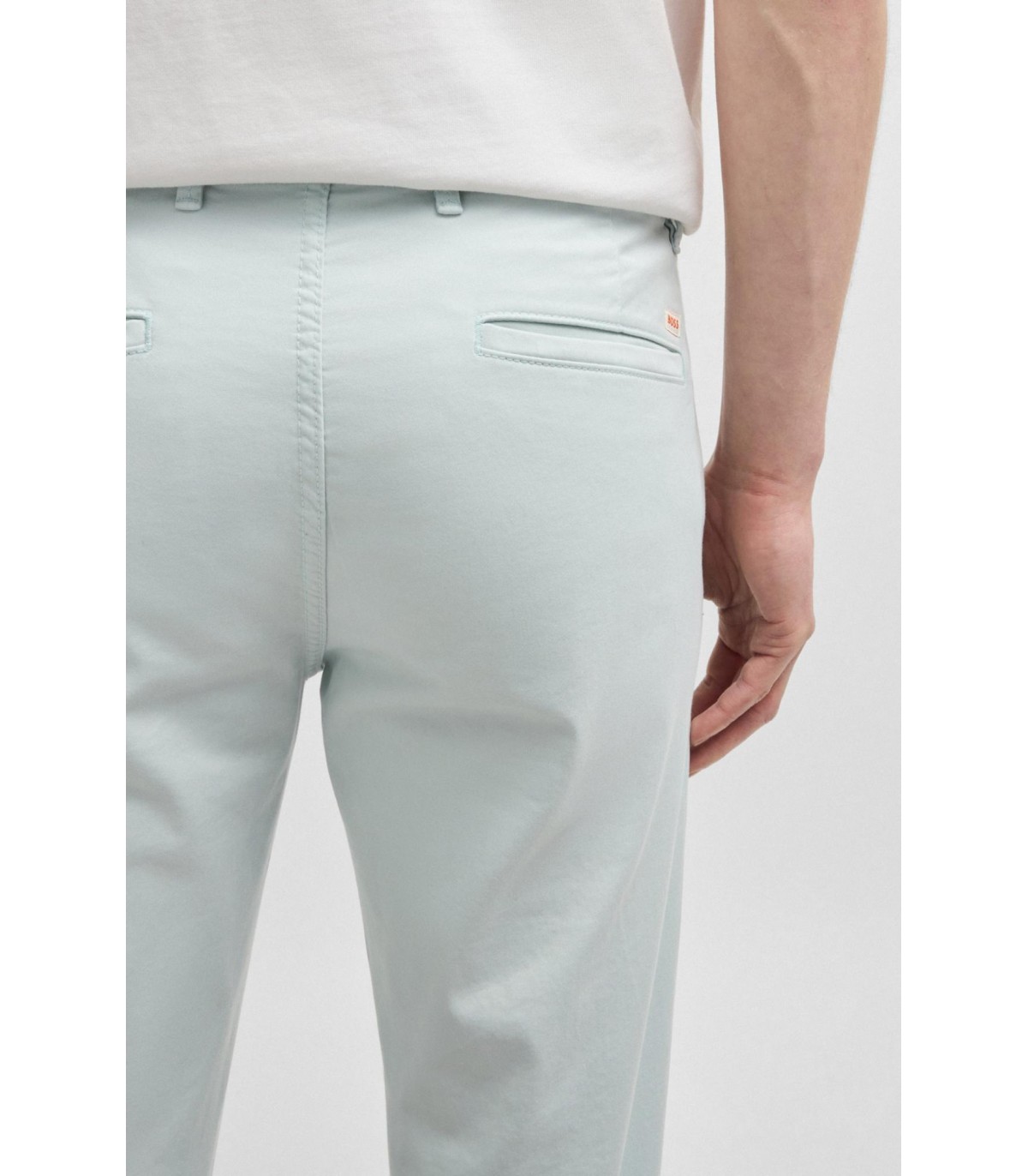 Pantalon chino boss orange 474openblue