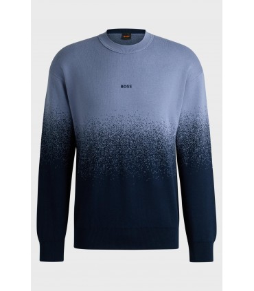 Sweat col rond boss orange 464blue