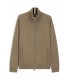 Sweat zippe boss black 245openbrown