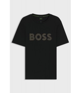 Tee shirt mc boss green 001black