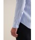 Chemise ml fantaisie seidensticker 11bleuclair