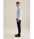 Chemise ml fantaisie seidensticker 11bleuclair