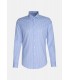 Chemise ml fantaisie seidensticker 11bleuclair