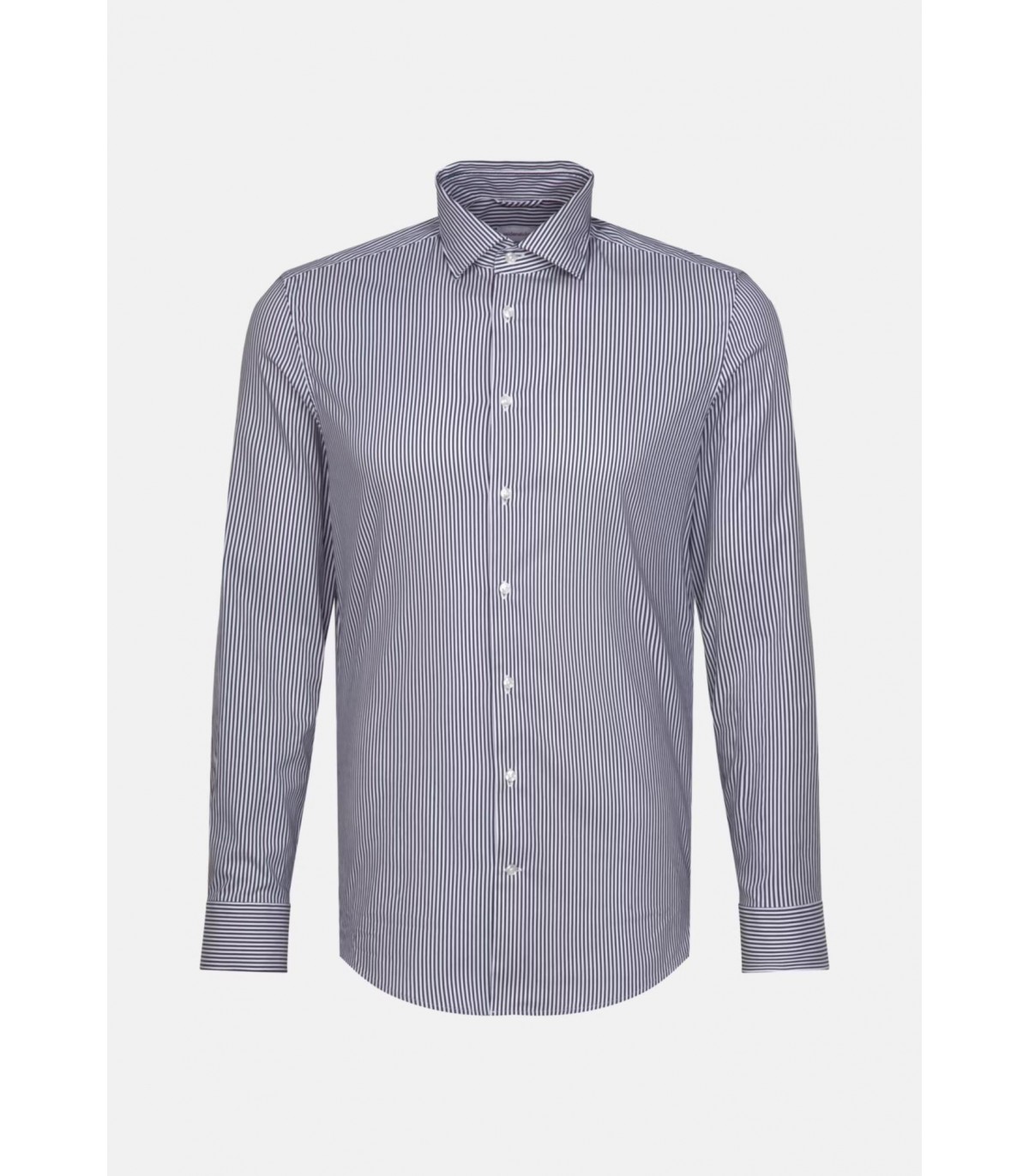 Chemise ml fantaisie seidensticker 19bleufonce
