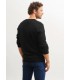 Pull col v saint-james 16-noir