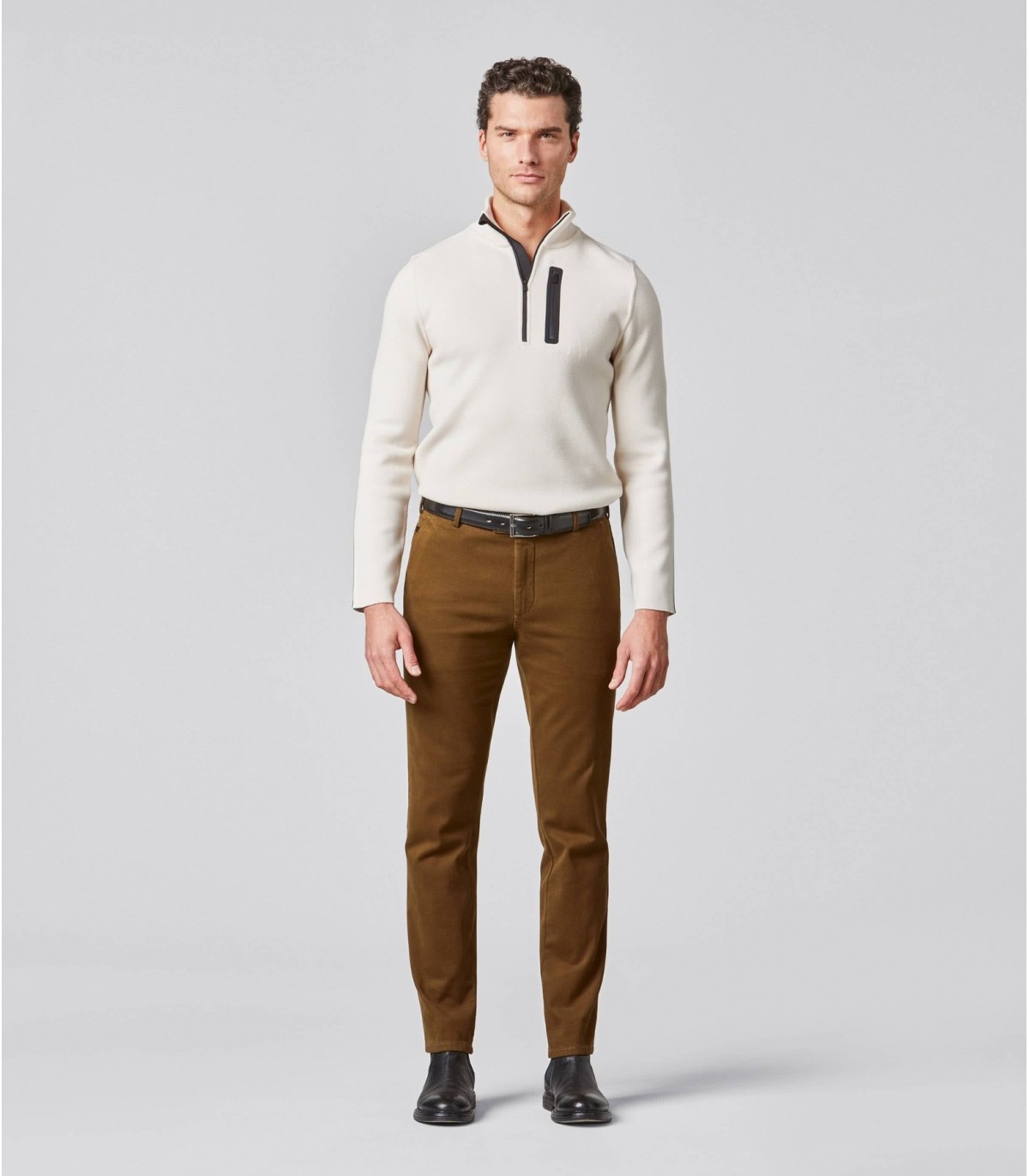 Pantalon city meyer 43beigefonce