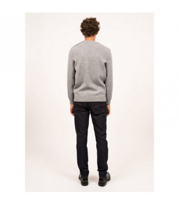 Pull col rond saint-james gu-gris