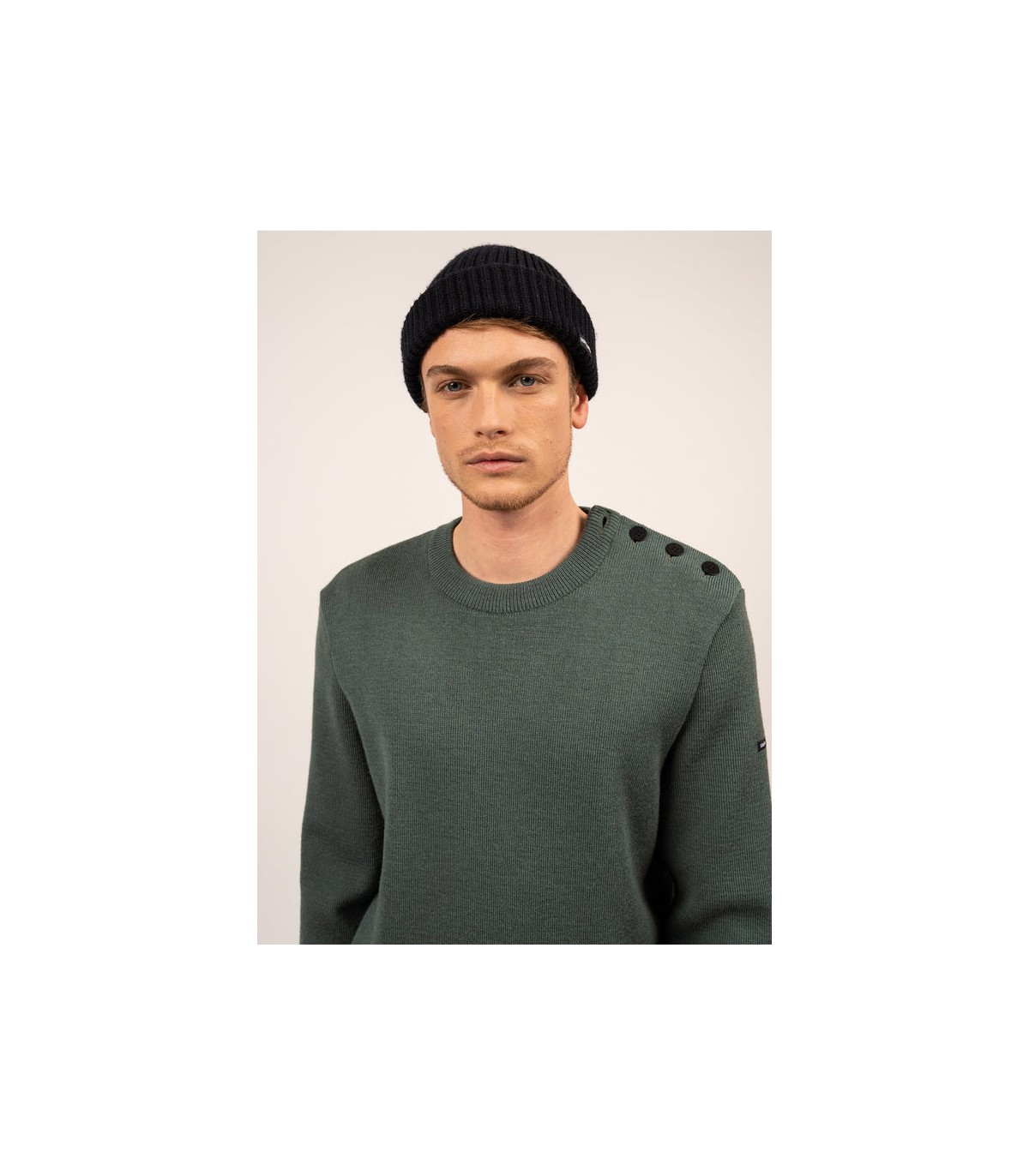 Pull col rond saint-james wm-vegetal