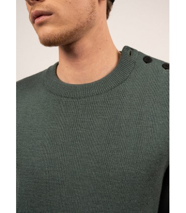 Pull col rond saint-james wm-vegetal