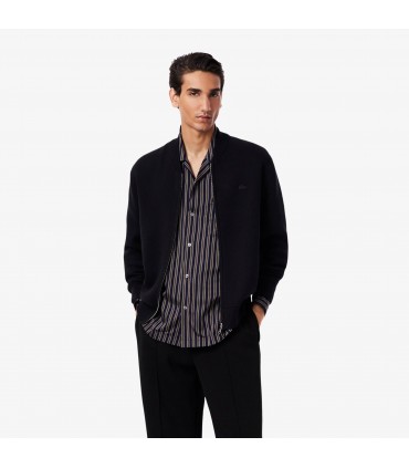 Sweat zippe lacoste 031-noir