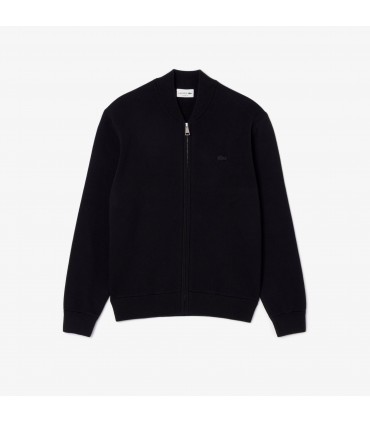 Sweat zippe lacoste 031-noir