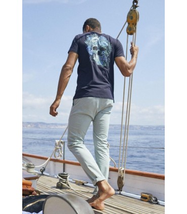 Pantalon chino tps cerises 0053green