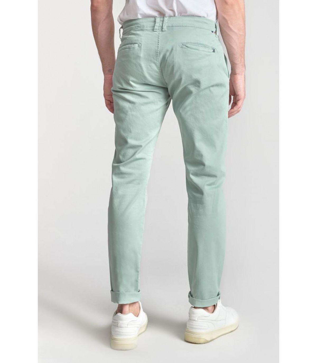 Pantalon chino tps cerises 0053green