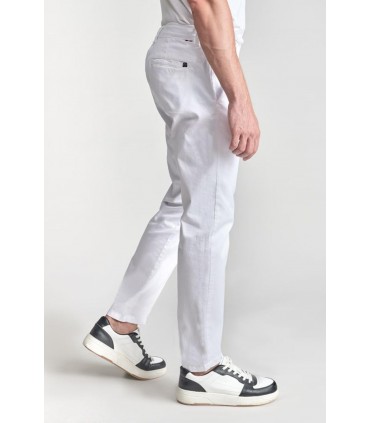 Pantalon chino tps cerises 1001white
