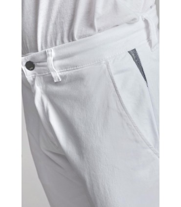 Pantalon chino tps cerises 1001white