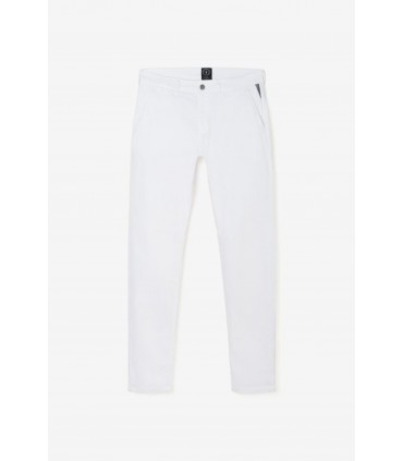 Pantalon chino tps cerises 1001white