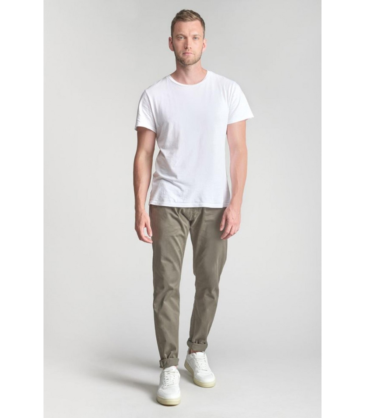 Pantalon chino tps cerises 9003kaki