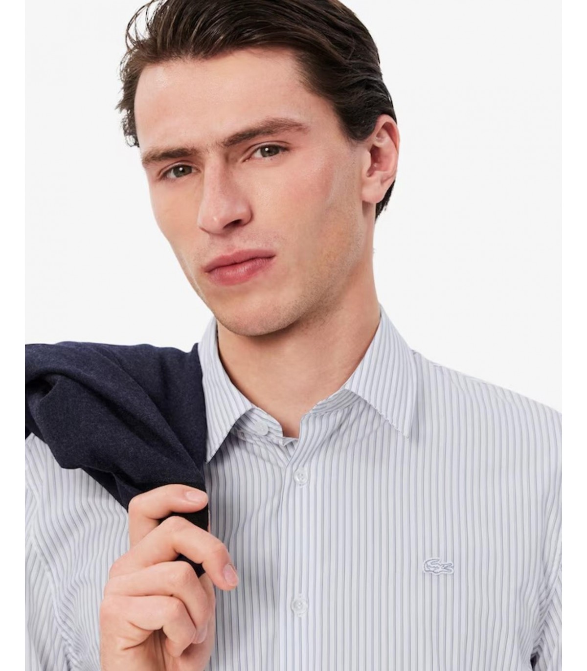 Chemise ml lacoste hsz-blanc/panora