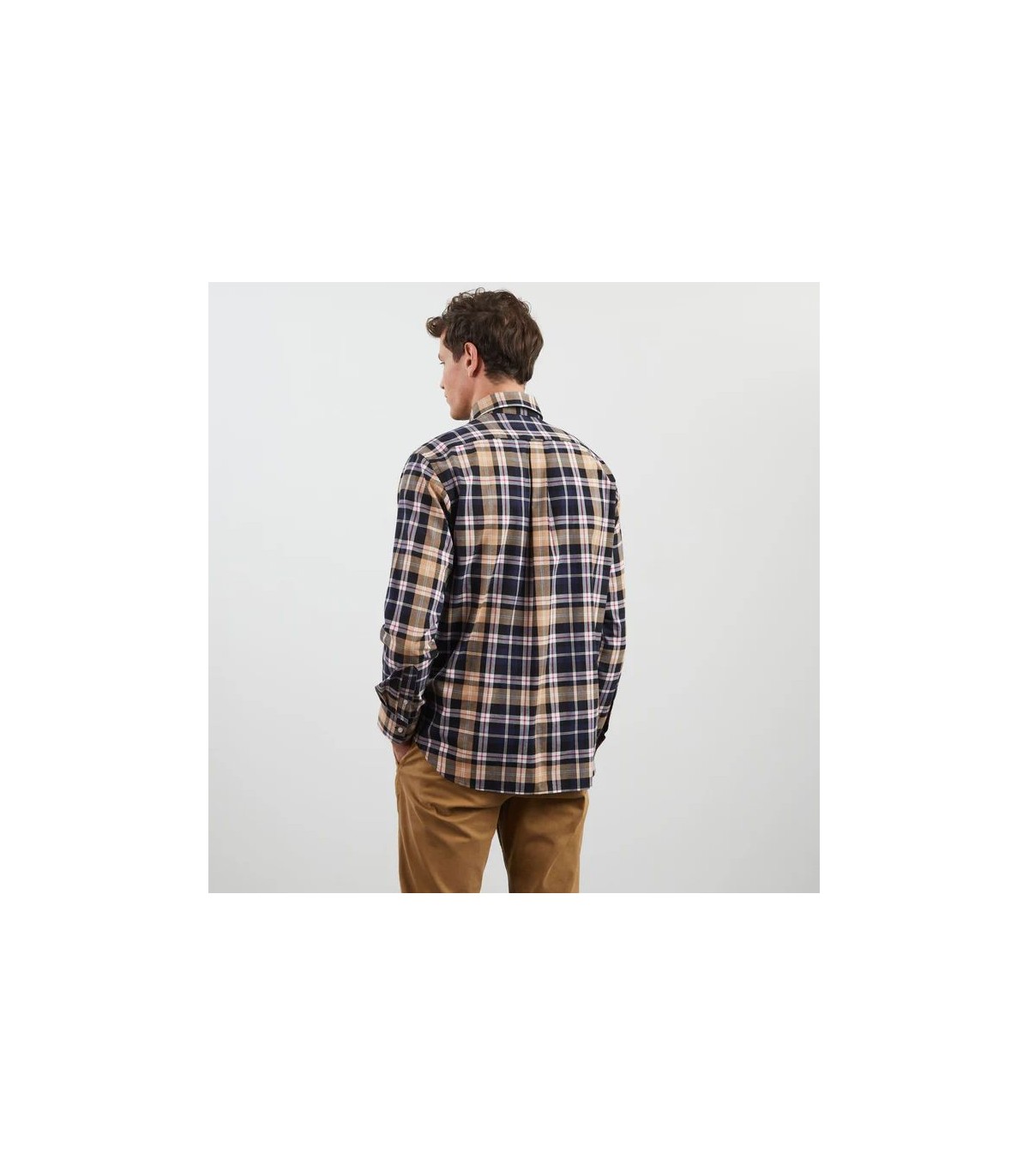 Chemise ml eden park grm-gris