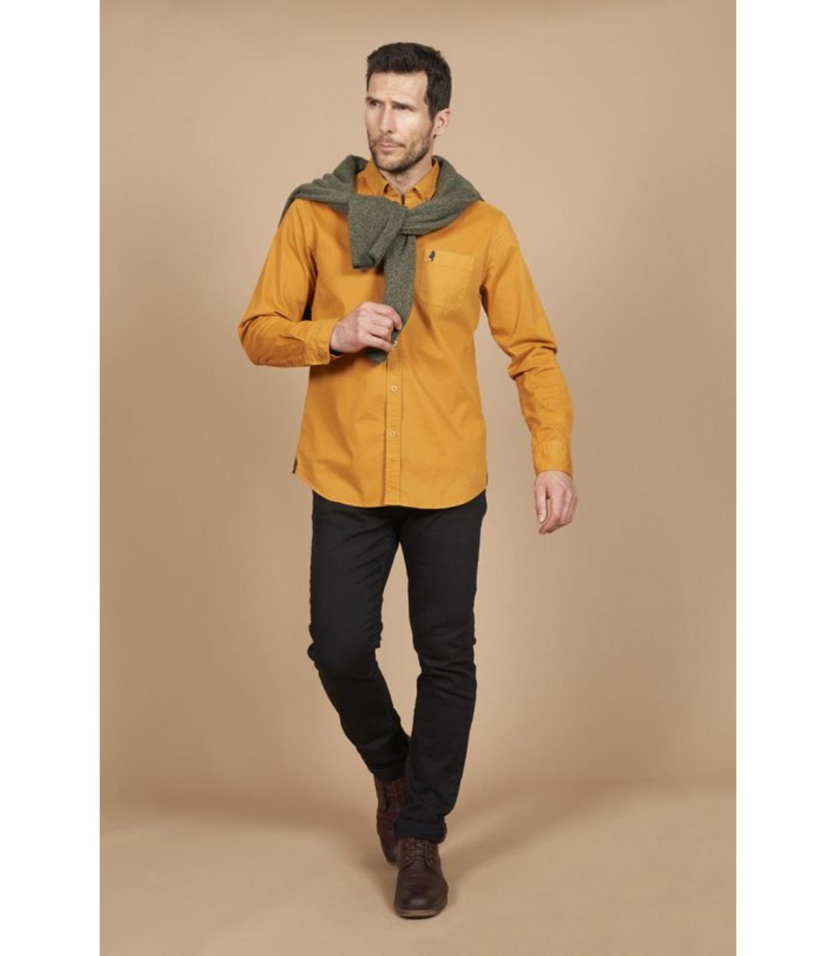 Chemise ml mcs 207camel