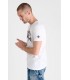 Tee shirt mc tps cerises 1001white