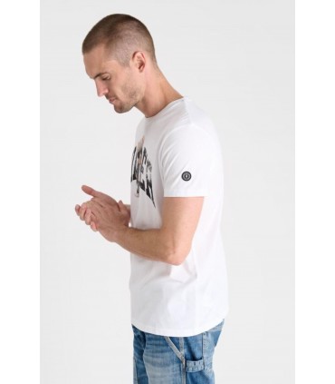 Tee shirt mc tps cerises 1001white