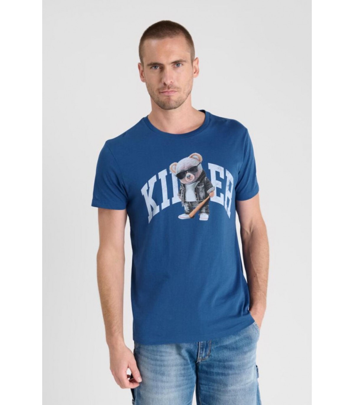 Tee shirt mc tps cerises 3656saphir