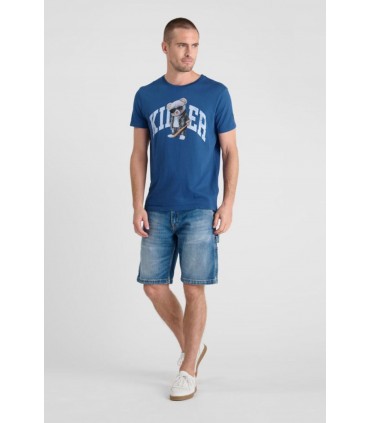 Tee shirt mc tps cerises 3656saphir