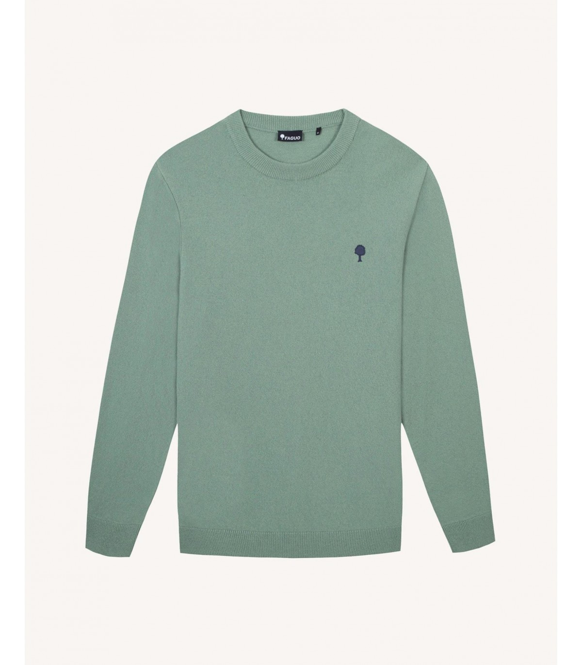 Pull col rond faguo gre01