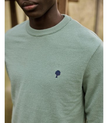 Pull col rond faguo gre01
