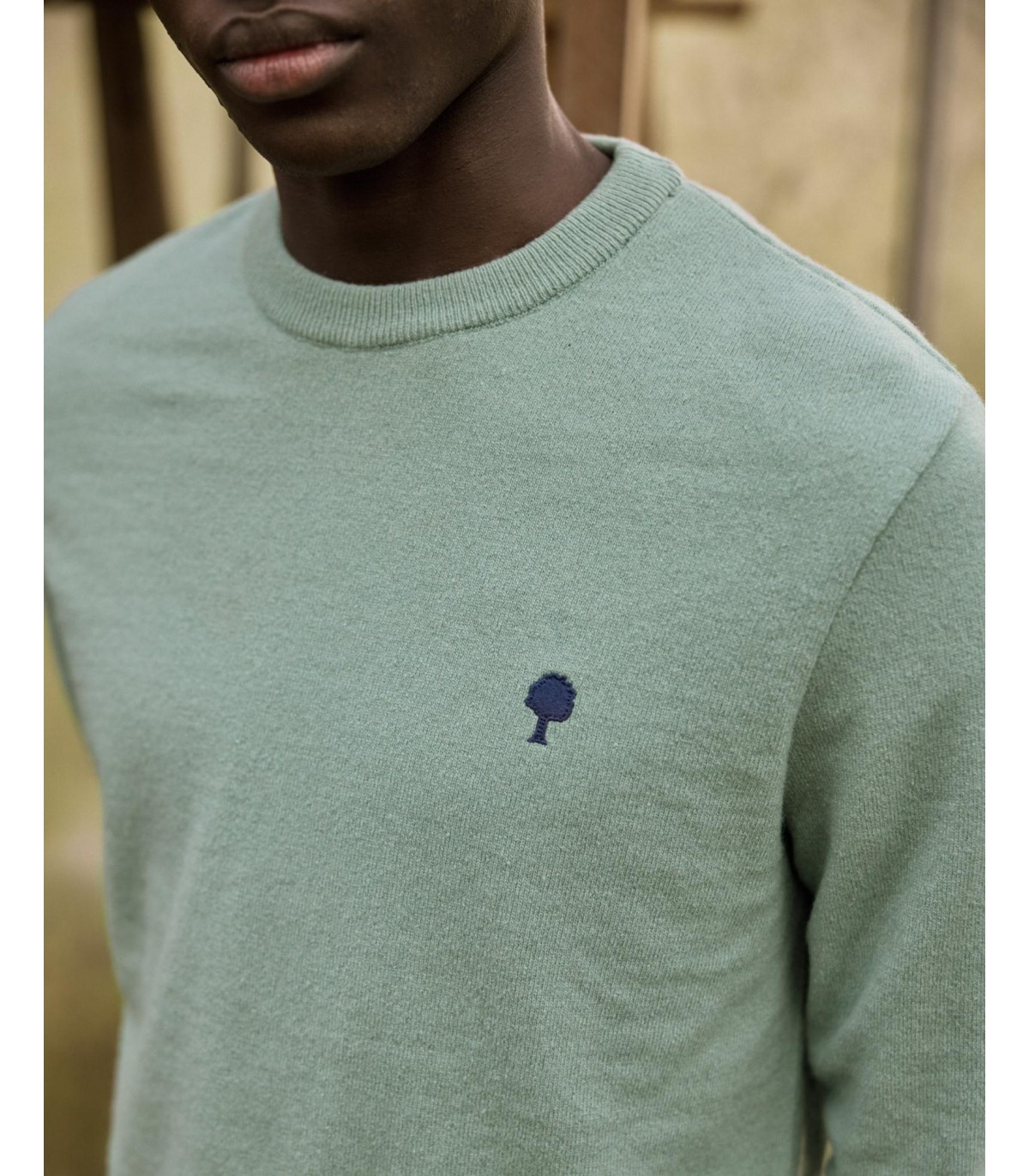 Pull col rond faguo gre01