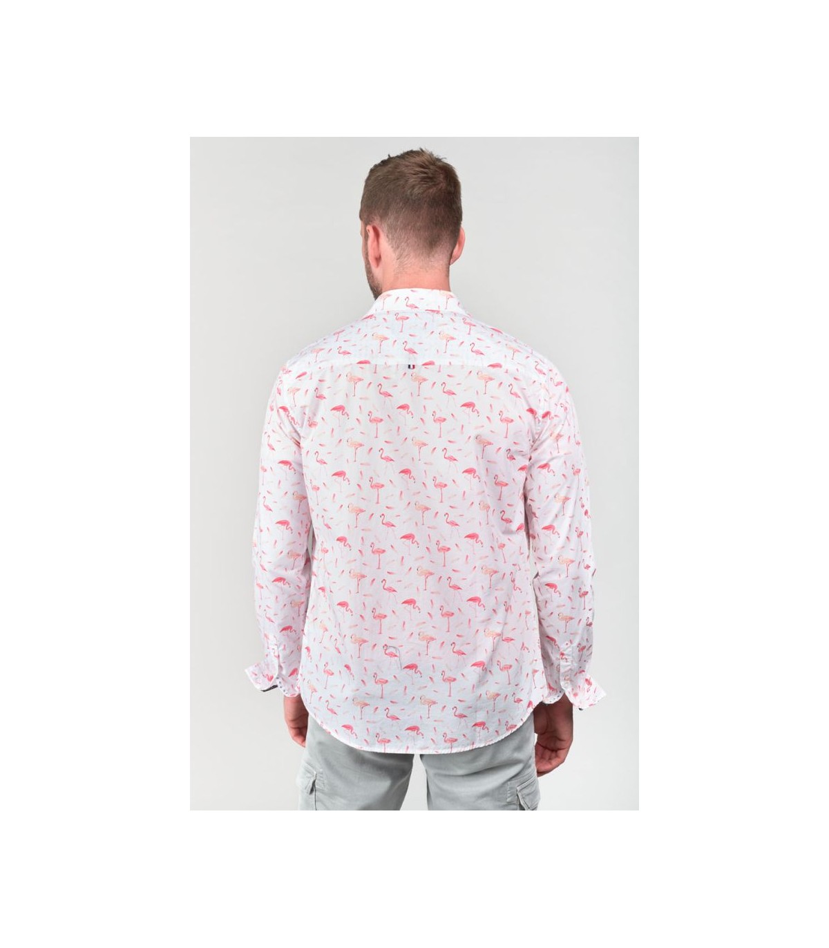 Chemise ml tps cerises 1001white