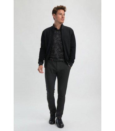 Gilet zippe benson & cherry noir