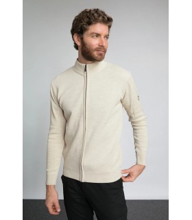 Gilet zippe benson & cherry sable