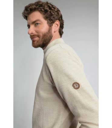 Gilet zippe benson & cherry sable
