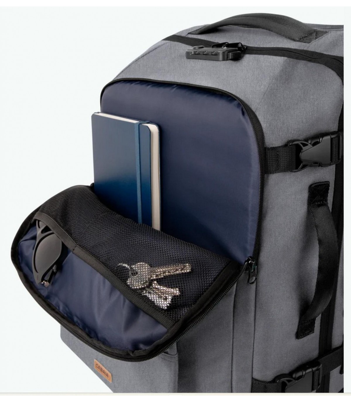 Maroquinerie valise cabaia 