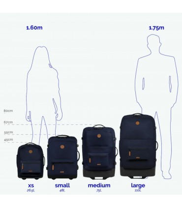 Maroquinerie valise cabaia 