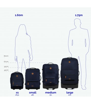 Maroquinerie valise cabaia 