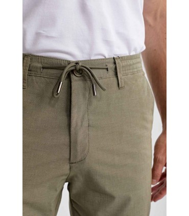 Pantalon chino benson & cherry kaki