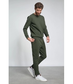 Pantalon jogging benson & cherry kaki