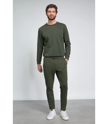 Pantalon jogging benson & cherry kaki